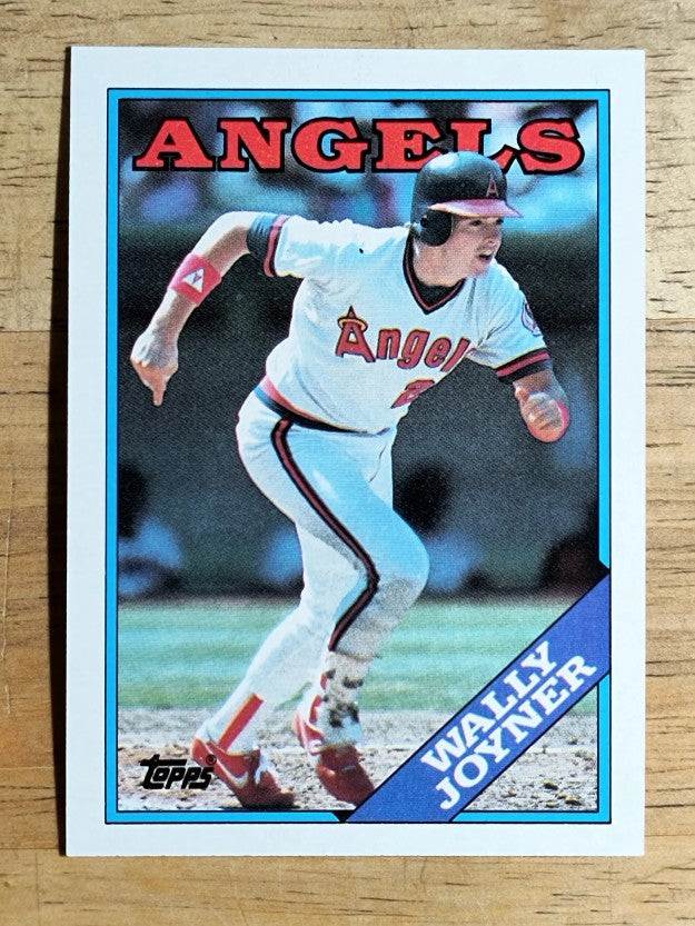 1988 Topps #420 Wally Joyner