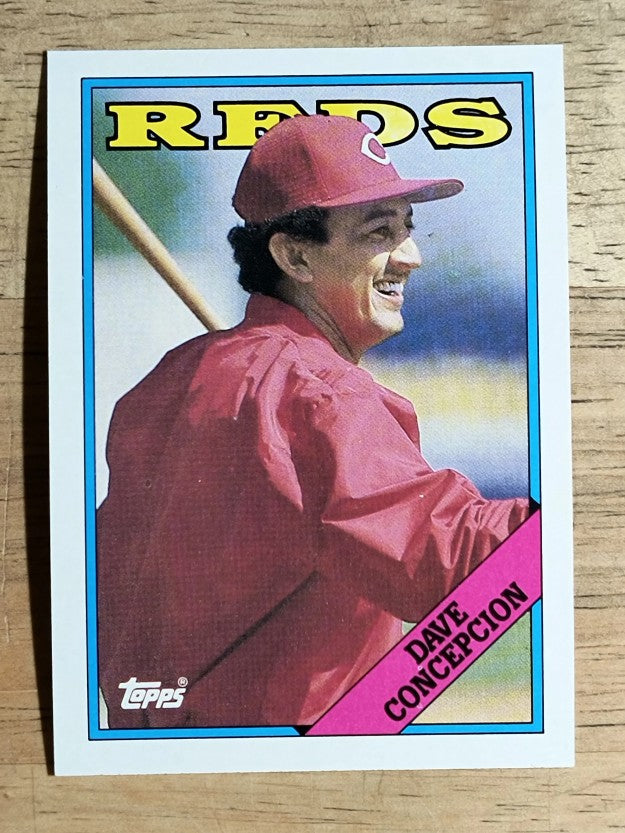 1988 Topps #422 Dave Concepcion