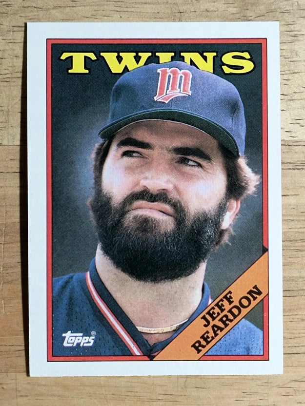 1988 Topps #425 Jeff Reardon