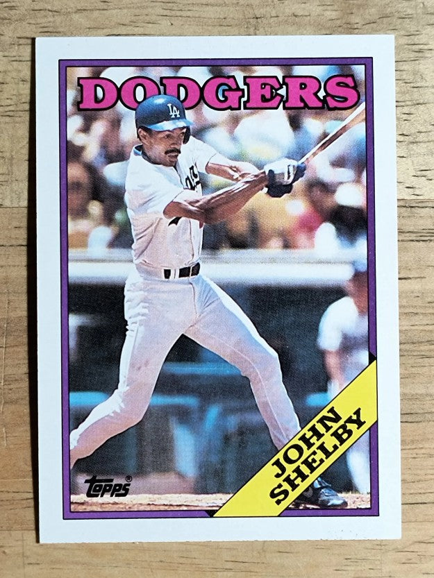 1988 Topps #428 John Shelby