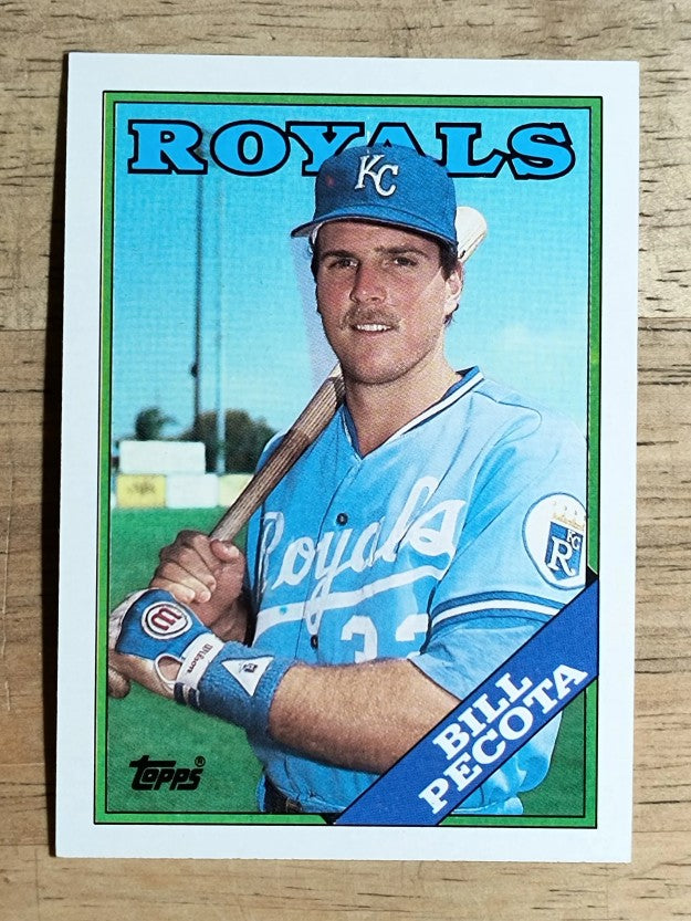 1988 Topps #433 Bill Pecota RC