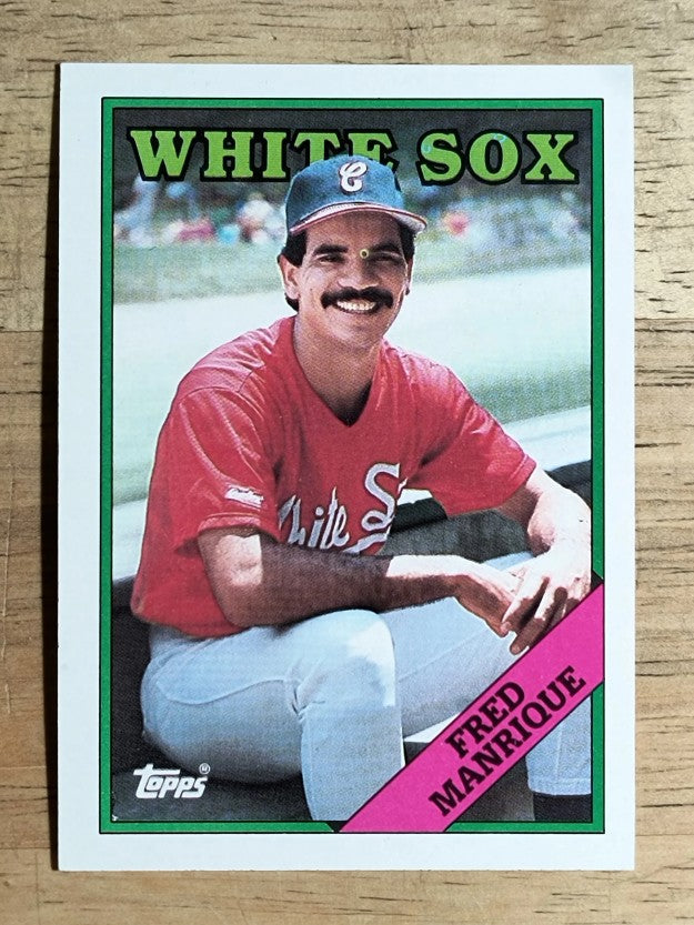 1988 Topps #437 Fred Manrique