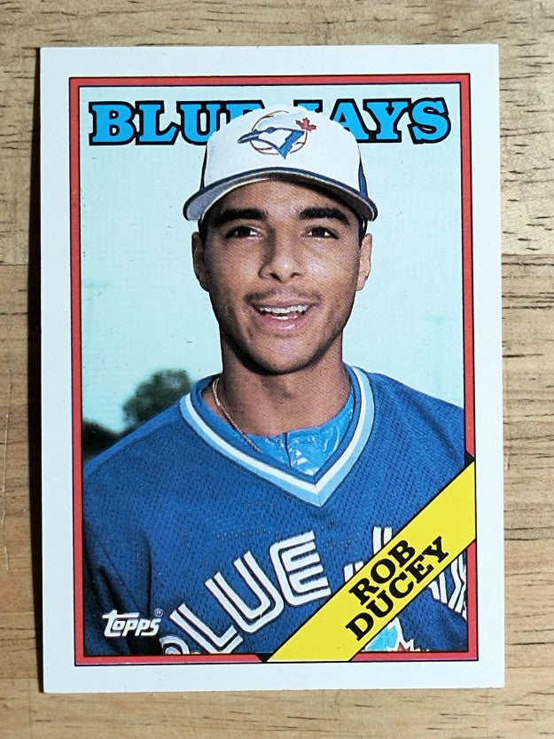 1988 Topps #438 Rob Ducey RC