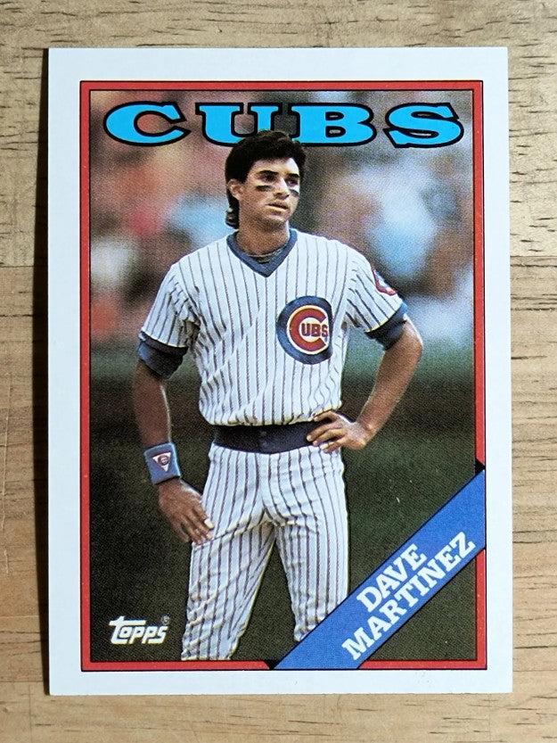 1988 Topps #439 Dave Martinez