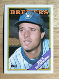 1988 Topps #441 Rick Manning