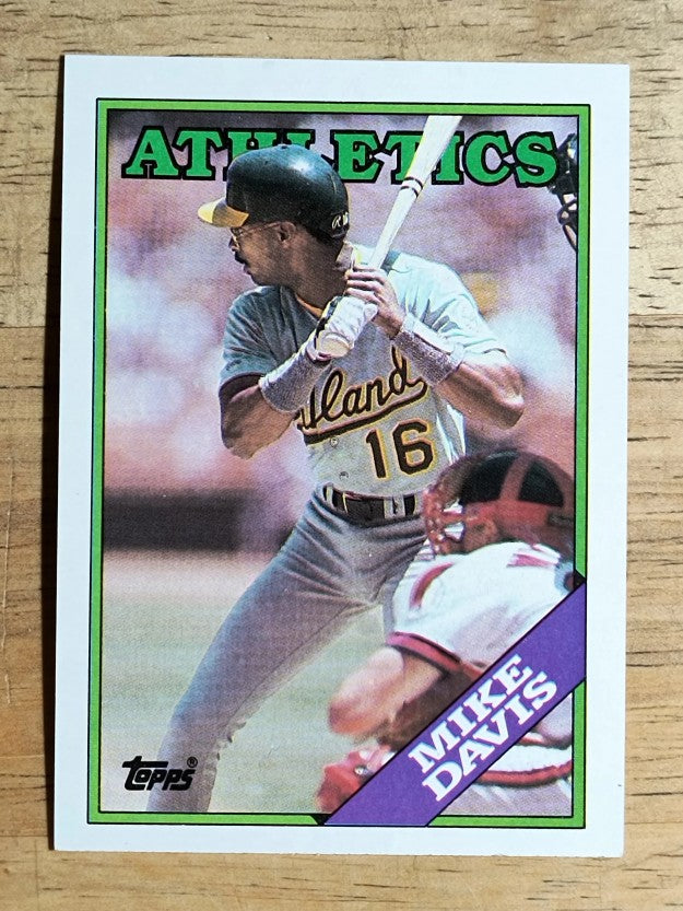 1988 Topps #448 Mike Davis
