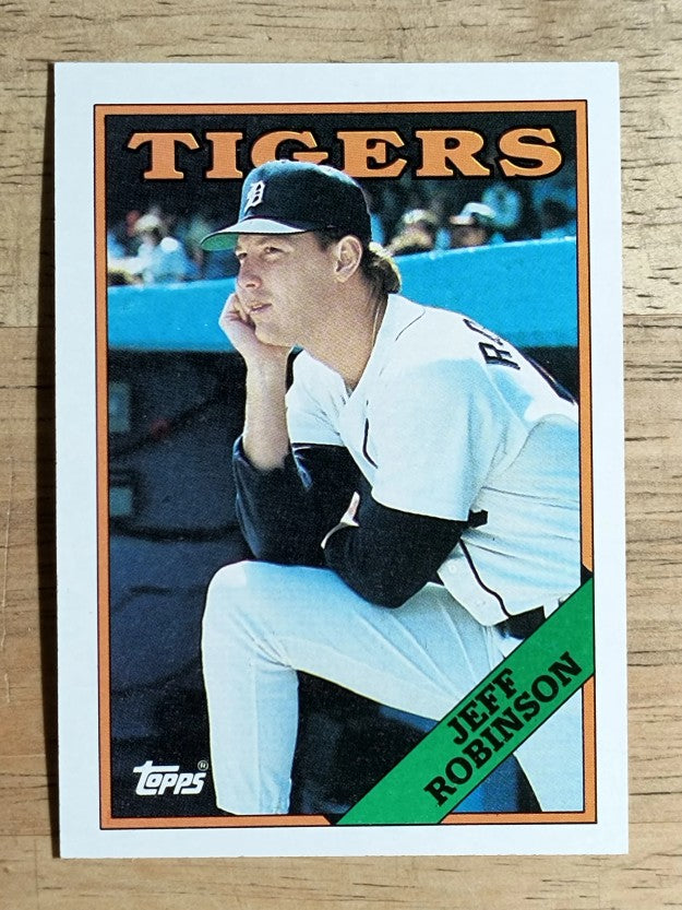 1988 Topps #449 Jeff M. Robinson