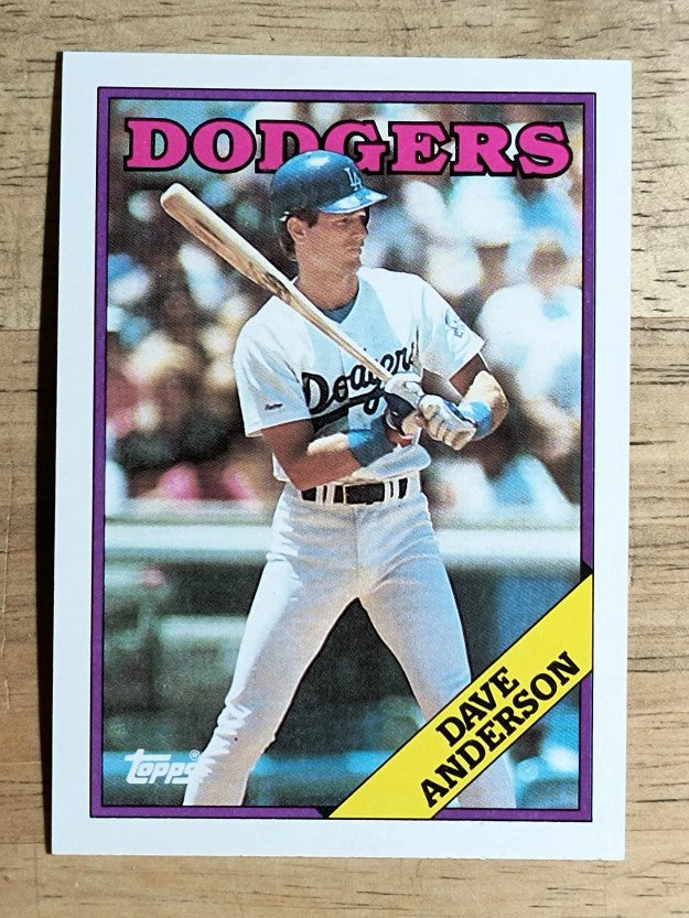 1988 Topps #456 Dave Anderson