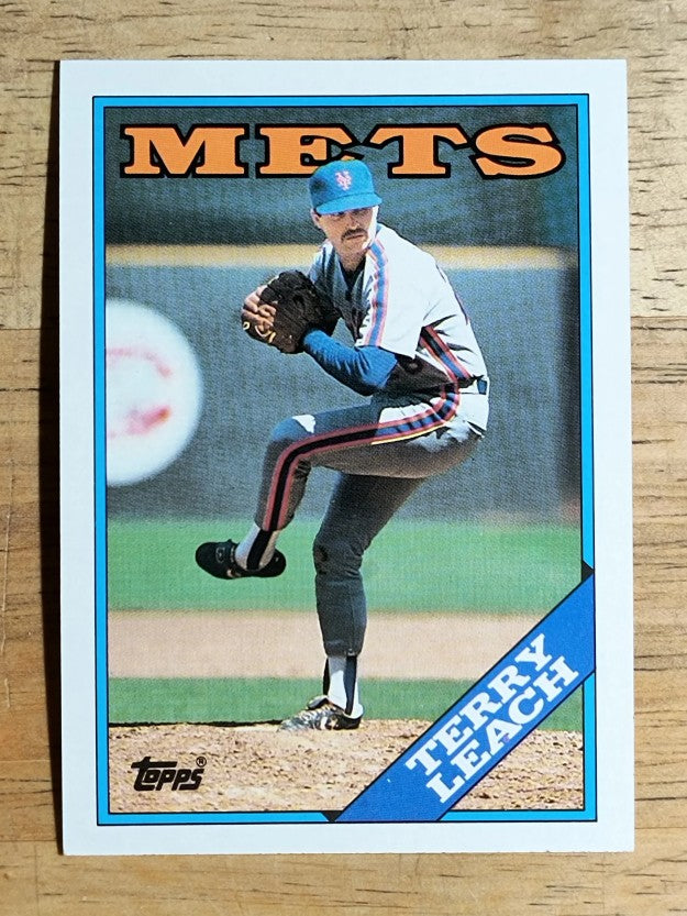 1988 Topps #457 Terry Leach