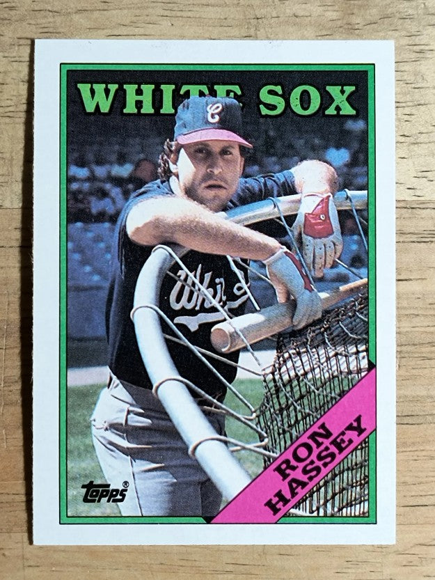 1988 Topps #458 Ron Hassey