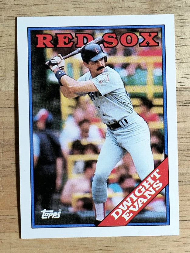1988 Topps #470 Dwight Evans