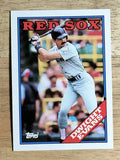 1988 Topps #470 Dwight Evans
