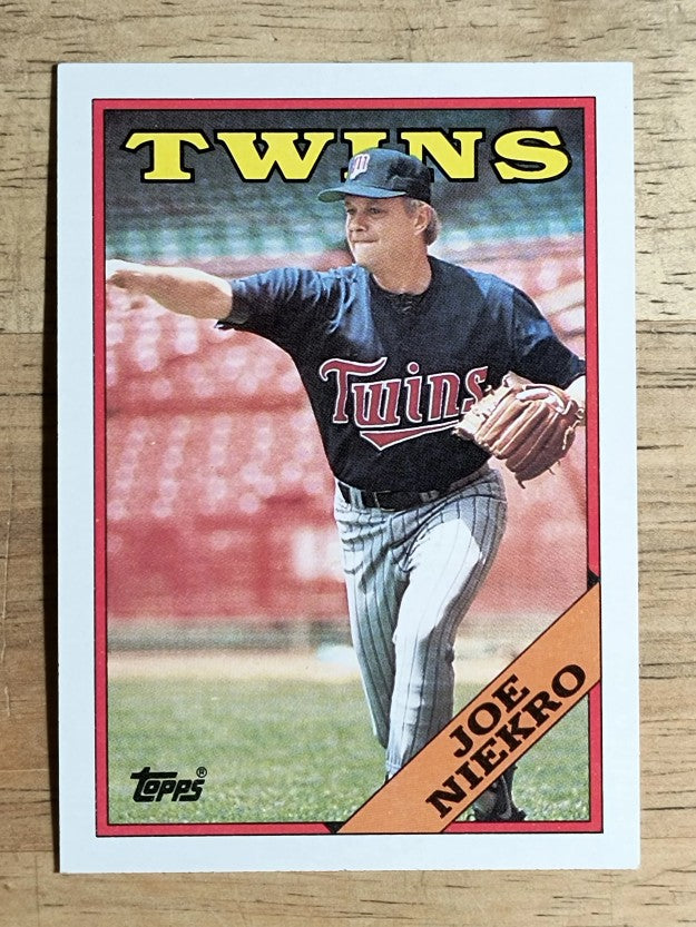 1988 Topps #473 Joe Niekro