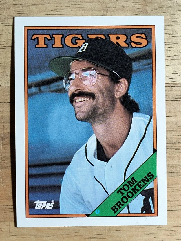 1988 Topps #474 Tom Brookens
