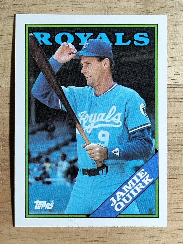 1988 Topps #477 Jamie Quirk