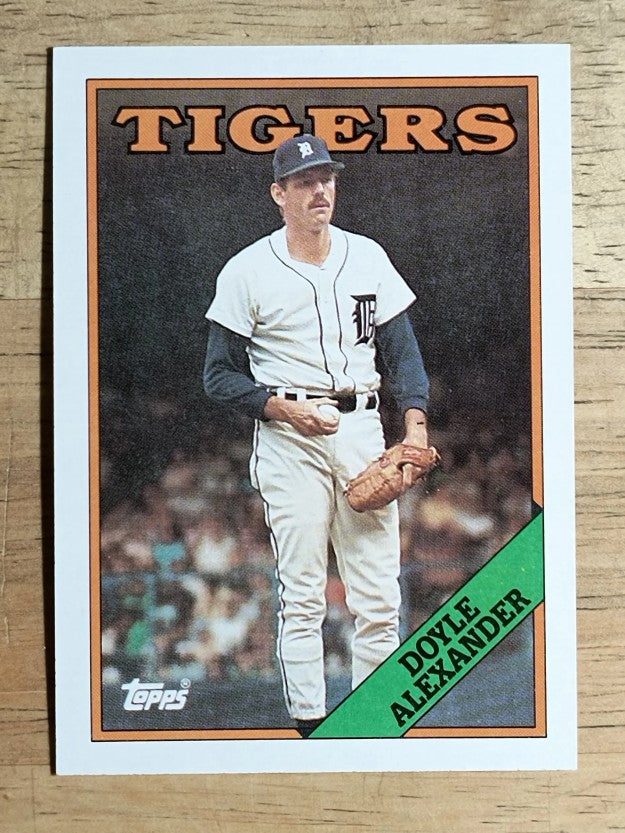 1988 Topps #492 Doyle Alexander
