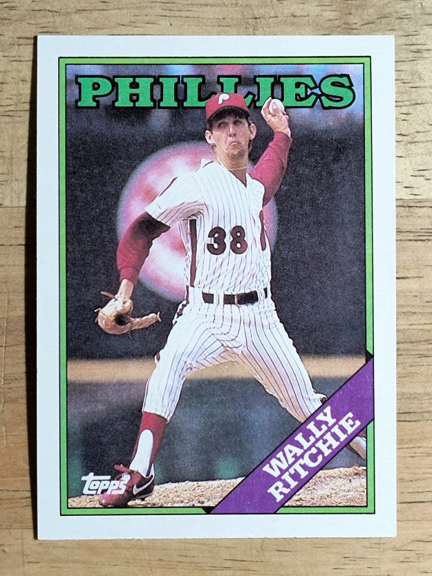 1988 Topps #494 Wally Ritchie