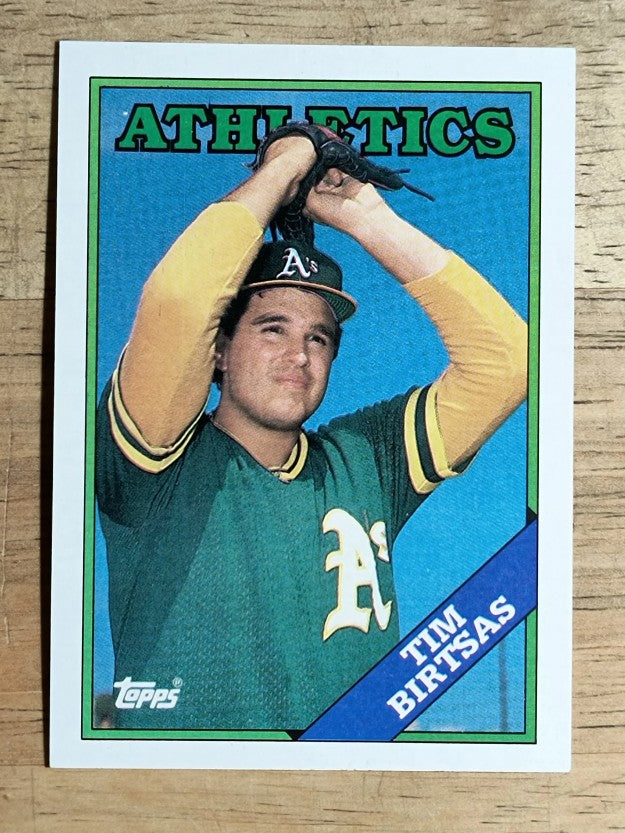 1988 Topps #501 Tim Birtsas