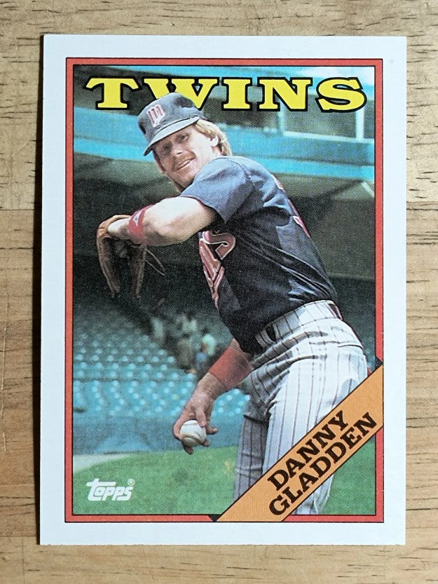 1988 Topps #502 Dan Gladden