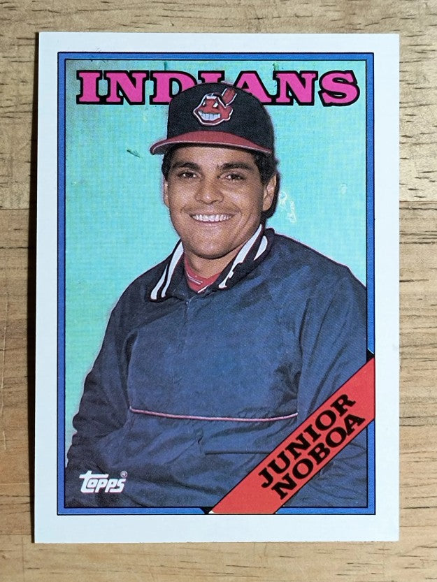 1988 Topps #503 Junior Noboa