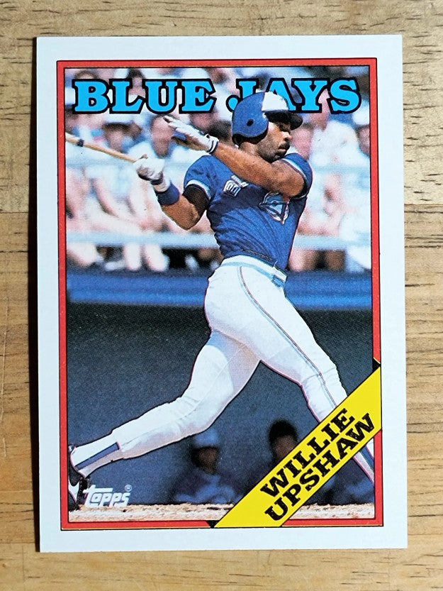 1988 Topps #505 Willie Upshaw