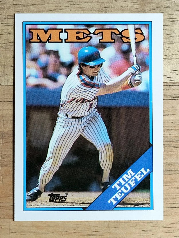 1988 Topps #508 Tim Teufel