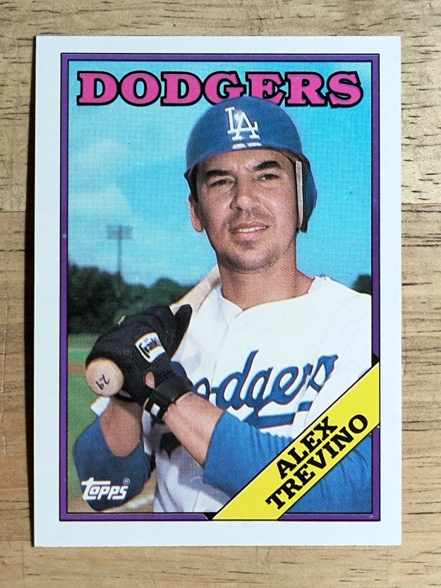 1988 Topps #512 Alex Trevino