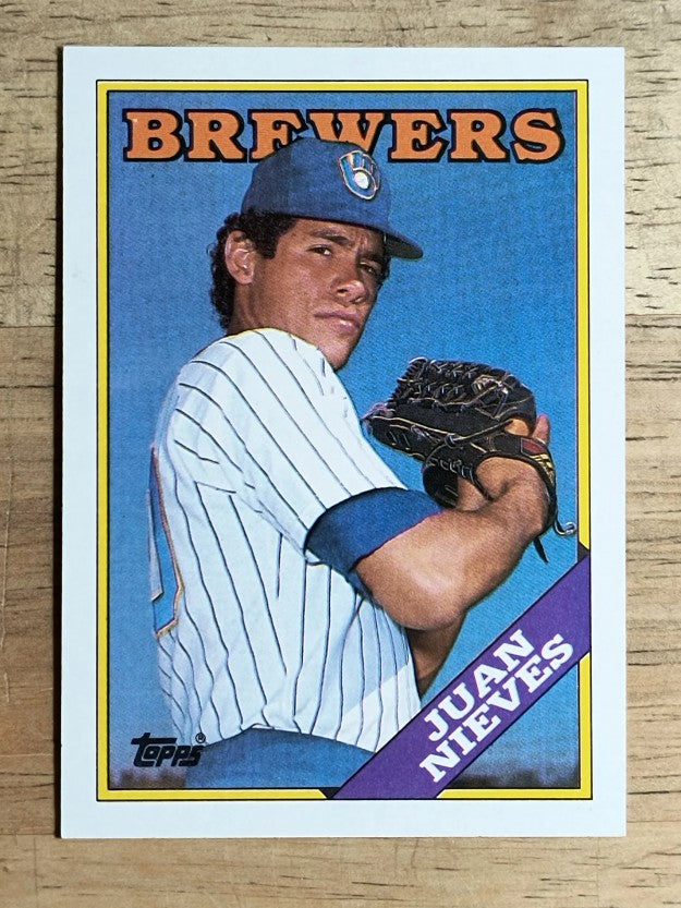 1988 Topps #515 Juan Nieves