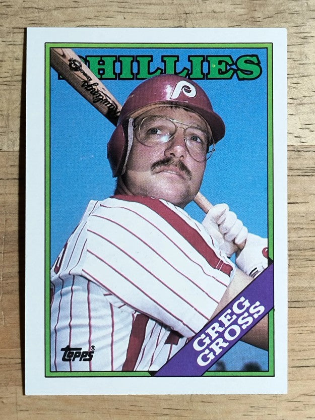 1988 Topps #518 Greg Gross