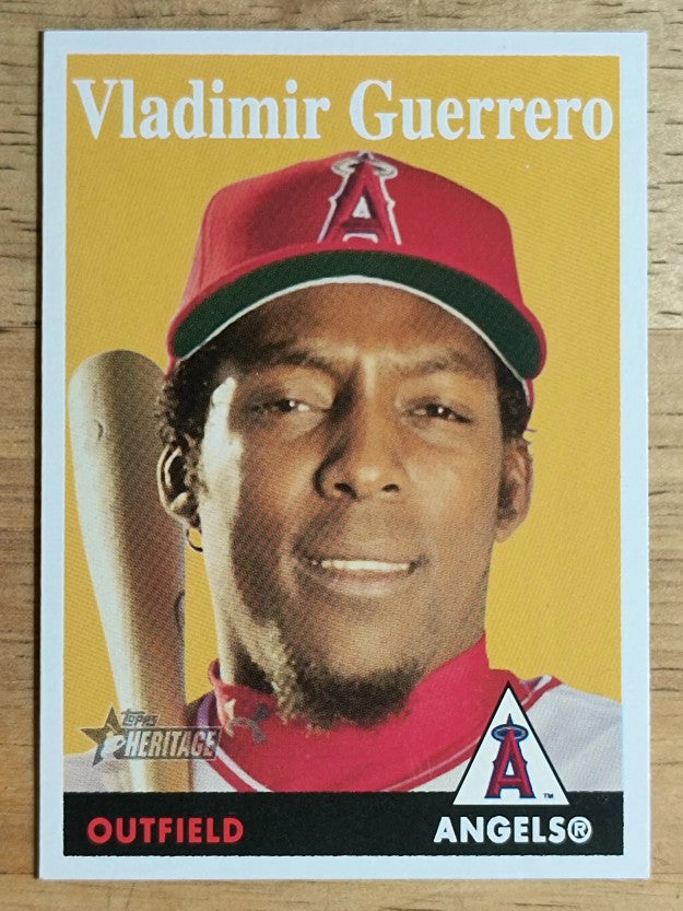 2007 Topps Heritage #438 Vladimir Guerrero SP