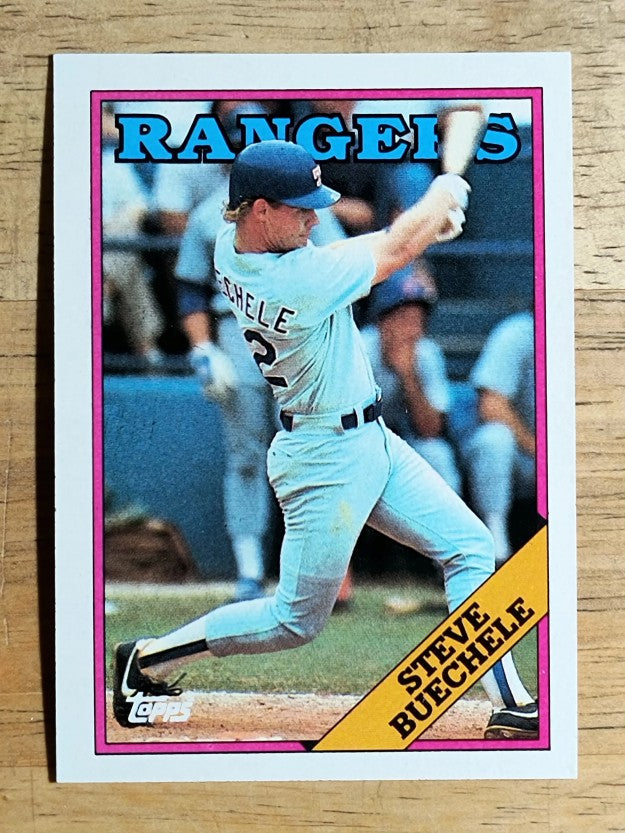 1988 Topps #537 Steve Buechele