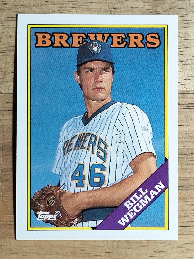 1988 Topps #538 Bill Wegman