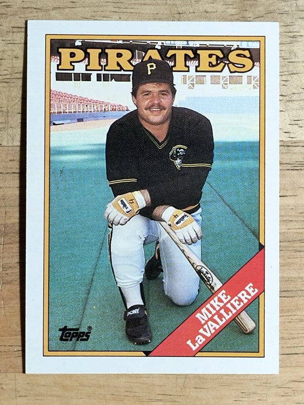 1988 Topps #539 Mike LaValliere