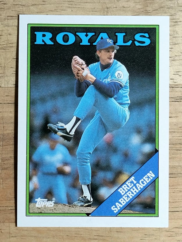 1988 Topps #540 Bret Saberhagen
