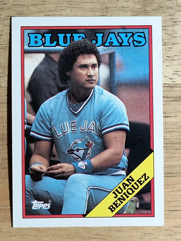 1988 Topps #541 Juan Beniquez
