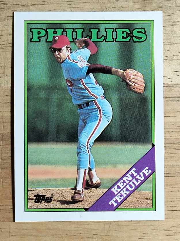1988 Topps #543 Kent Tekulve