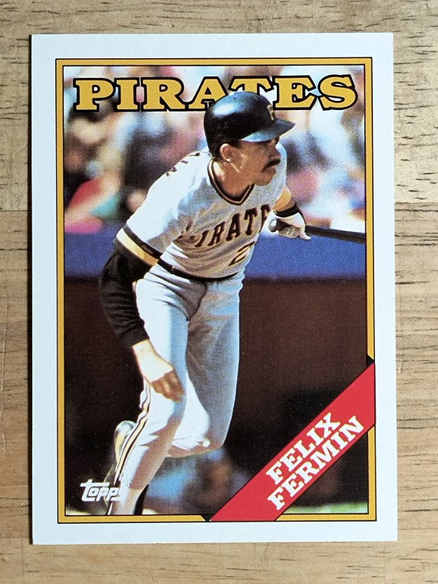 1988 Topps #547 Felix Fermin
