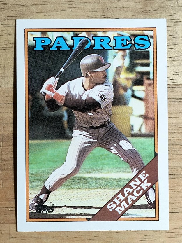 1988 Topps #548 Shane Mack