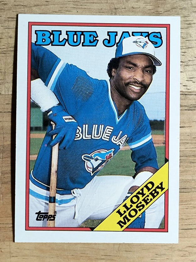 1988 Topps #565 Lloyd Moseby