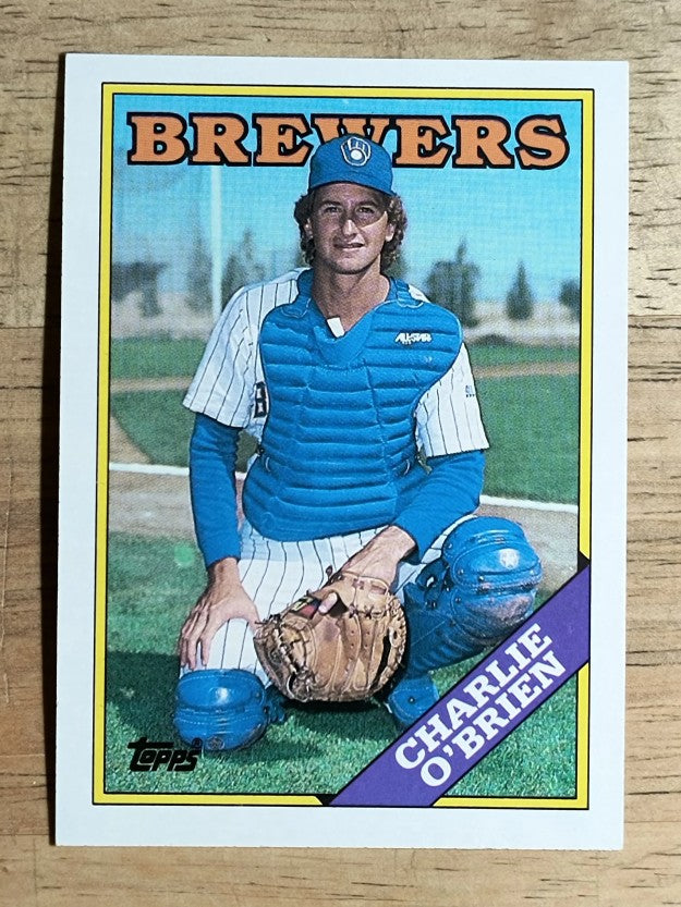 1988 Topps #566 Charlie O'Brien RC