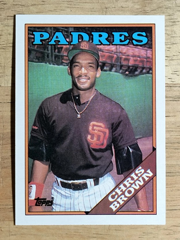1988 Topps #568 Chris Brown