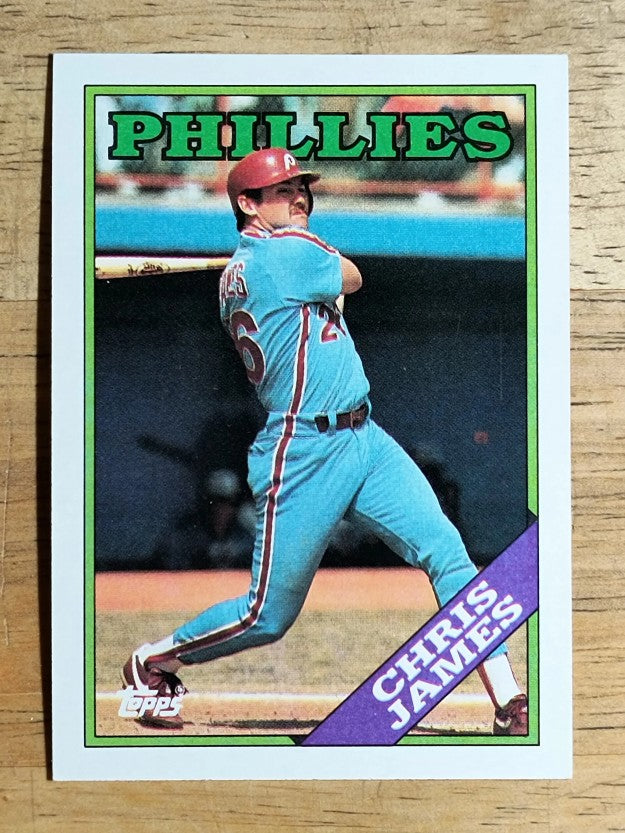 1988 Topps #572 Chris James