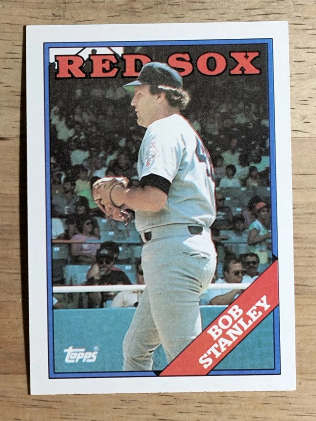 1988 Topps #573 Bob Stanley