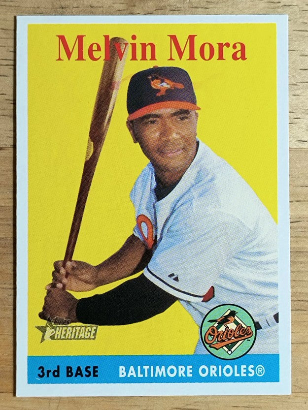 2007 Topps Heritage #67 Melvin Mora SP (NM)