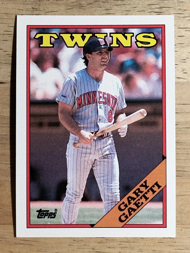 1988 Topps #578 Gary Gaetti