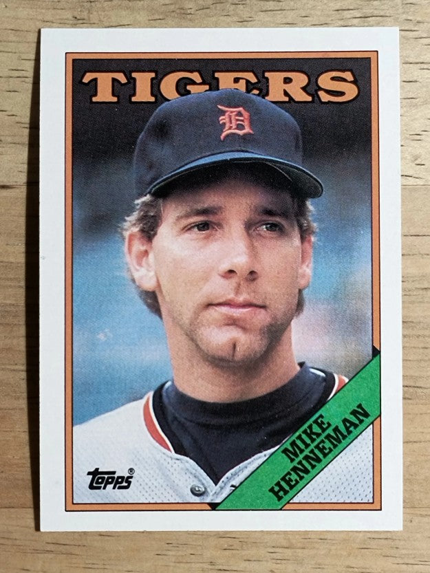 1988 Topps #582 Mike Henneman RC