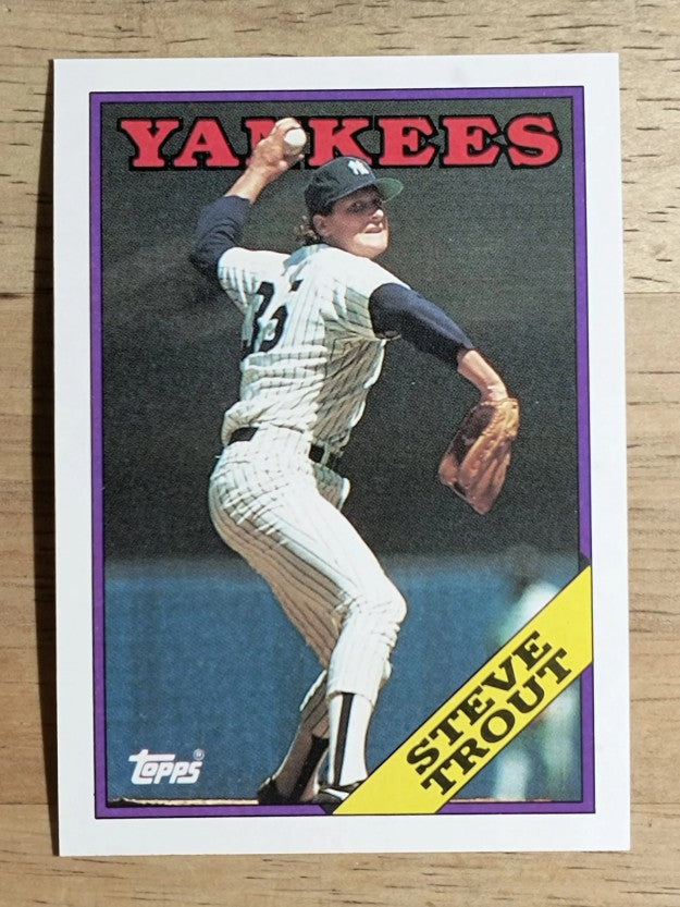 1988 Topps #584 Steve Trout