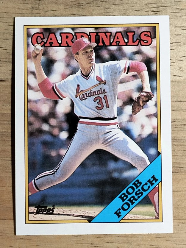 1988 Topps #586 Bob Forsch