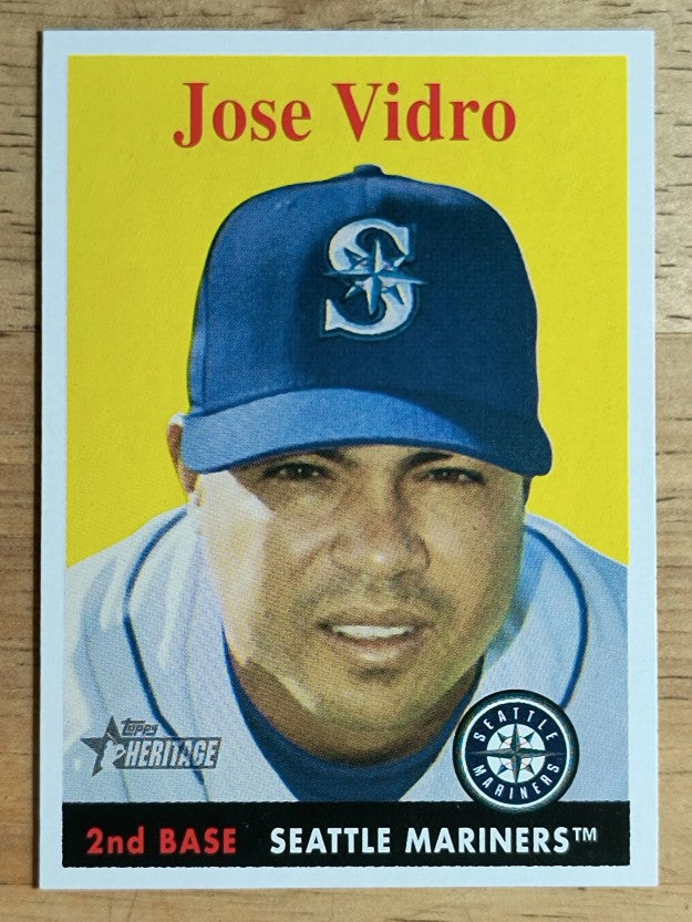 2007 Topps Heritage #149 Jose Vidro SP