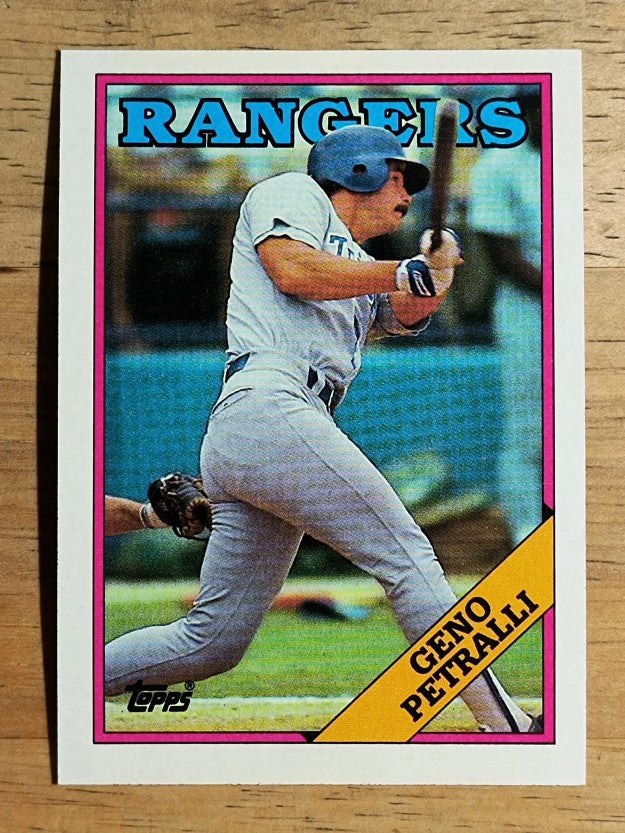 1988 Topps #589 Geno Petralli